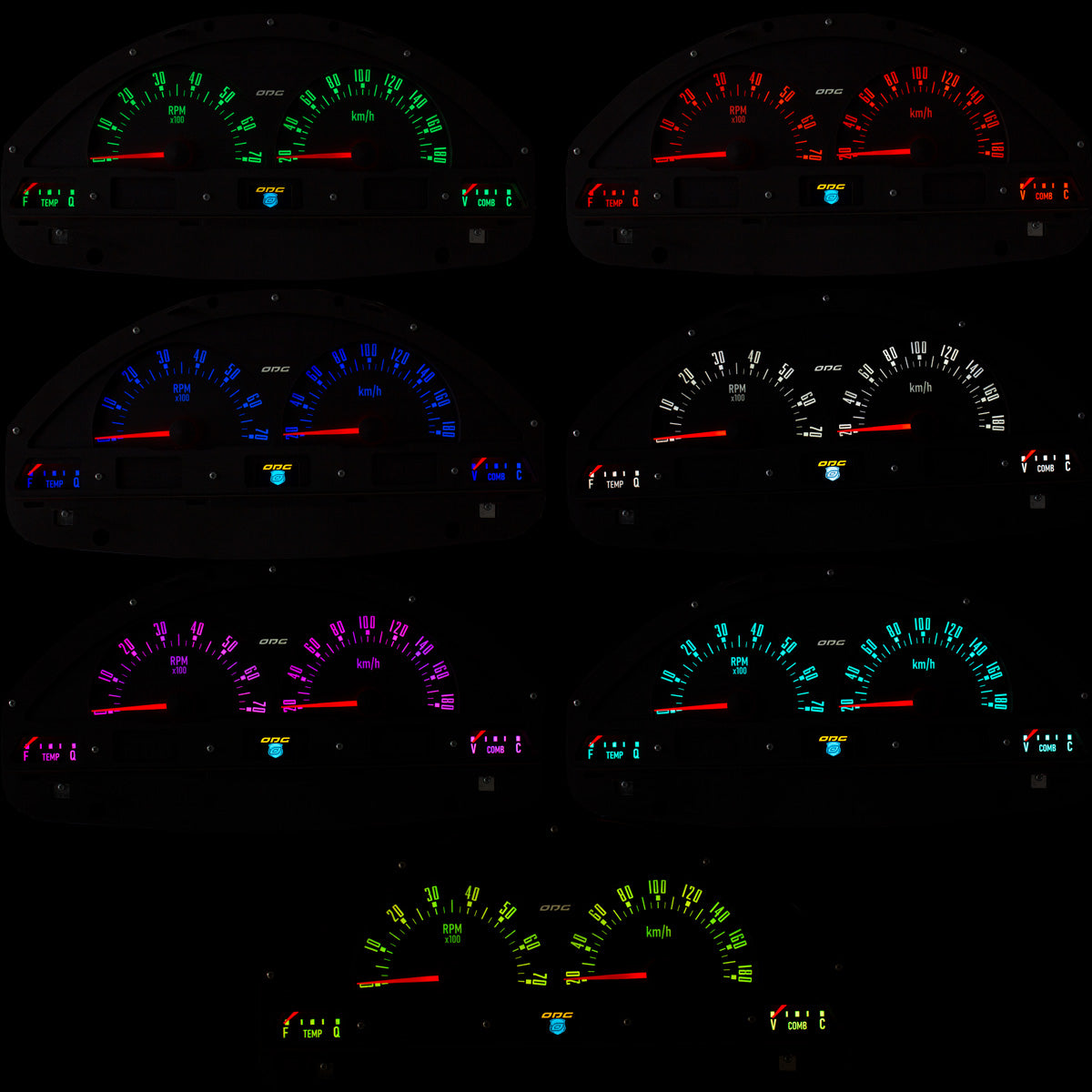 Cluster Ford F100 - 1956